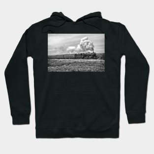 LMS Black Five - Black and White Hoodie